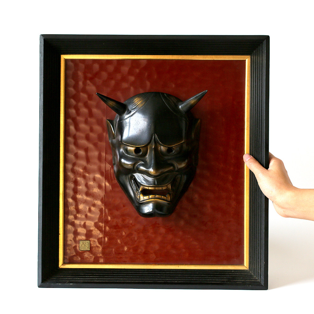 Japan Bokhall iron - like toast wall hangs in the inscription