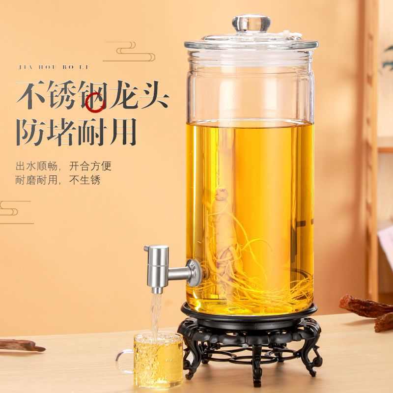 Thickened glass wine bottles manufacturers wholesale sealed glass bottles wine jars lead-free transparent wine jars for home use