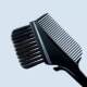 Japanese Shiseido Hair Dye Cream Professional Hard-Bristle Comb Oil Treatment Tool Dyeing Comb for Hair Salon