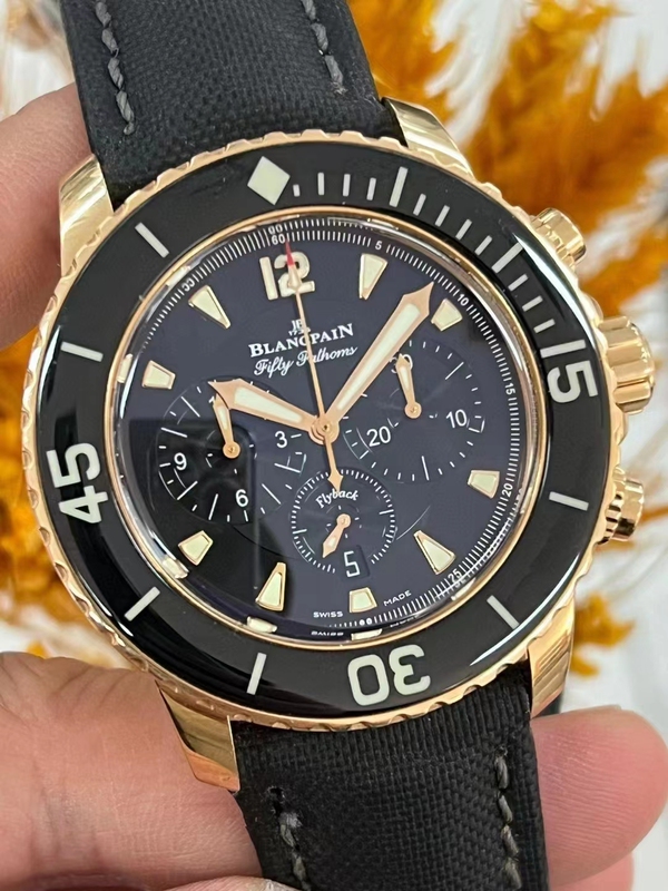 List Price 28.8W [9.8 New] 45mm Blancpain Fifty Fathoms 5085F-3630-52B Automatic Mechanical Men's Watch