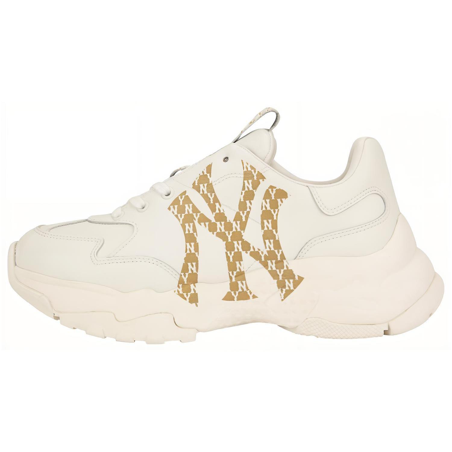 MLB Big Ball Chunky Monogram Lt 舒适百搭 低帮 老爹鞋