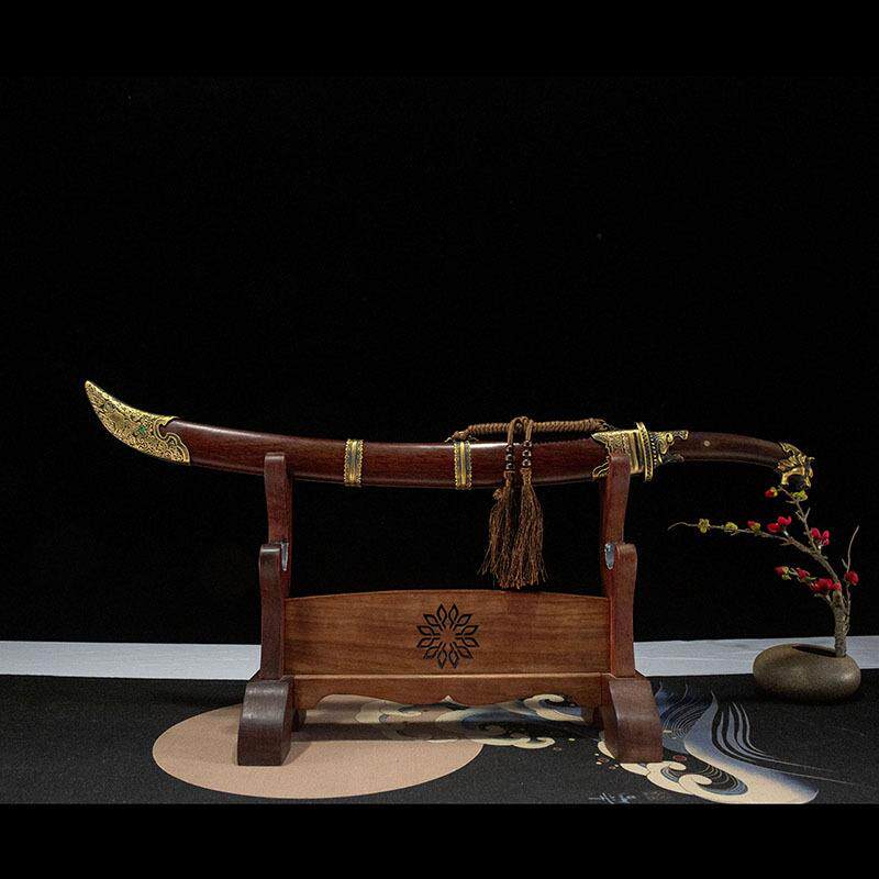 🌟 藏家必备| 龙泉长刀蒙古弯刀🌟-刀-淘宝好物网