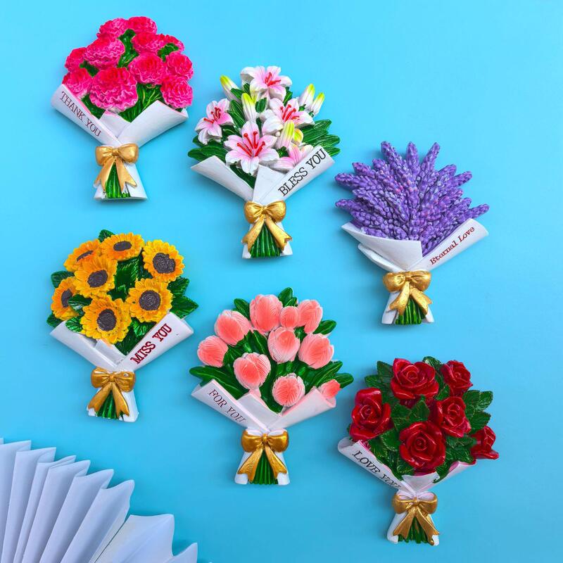 Fresh and Simple Frangipani Resin Fridge Magnets, Sunflower Magnetic Stickers, Pastoral Flower Creative Whiteboard Magnets Fresh and Simple Frangipani Resin Fridge Magnets, Sunflower Magnetic Stickers, Pastoral Flower Creative Whiteboard Magnets