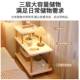 Narrow Bedside Table for Home Use, Simple Small Storage Shelf, Small Coffee Table for Living Room, Side Table Next to Sofa, Bedroom Bedside Cabinet
