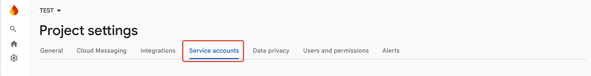 Generate private key dialog