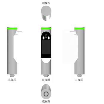 Tianshuo technology face recognition manufacturer direct sales access control and attendance scenic area school gym system docking solution
