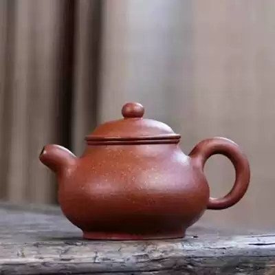 One yuan starting (Pan pot) Xiao Yuhua Guojiao's original mine downslope mud hand-made Yixing purple sand pot