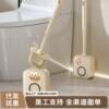 Aromatherapy toilet brush, household no-dead-end toilet special brush, bathroom non-disposable silicone toilet cleaning artifact