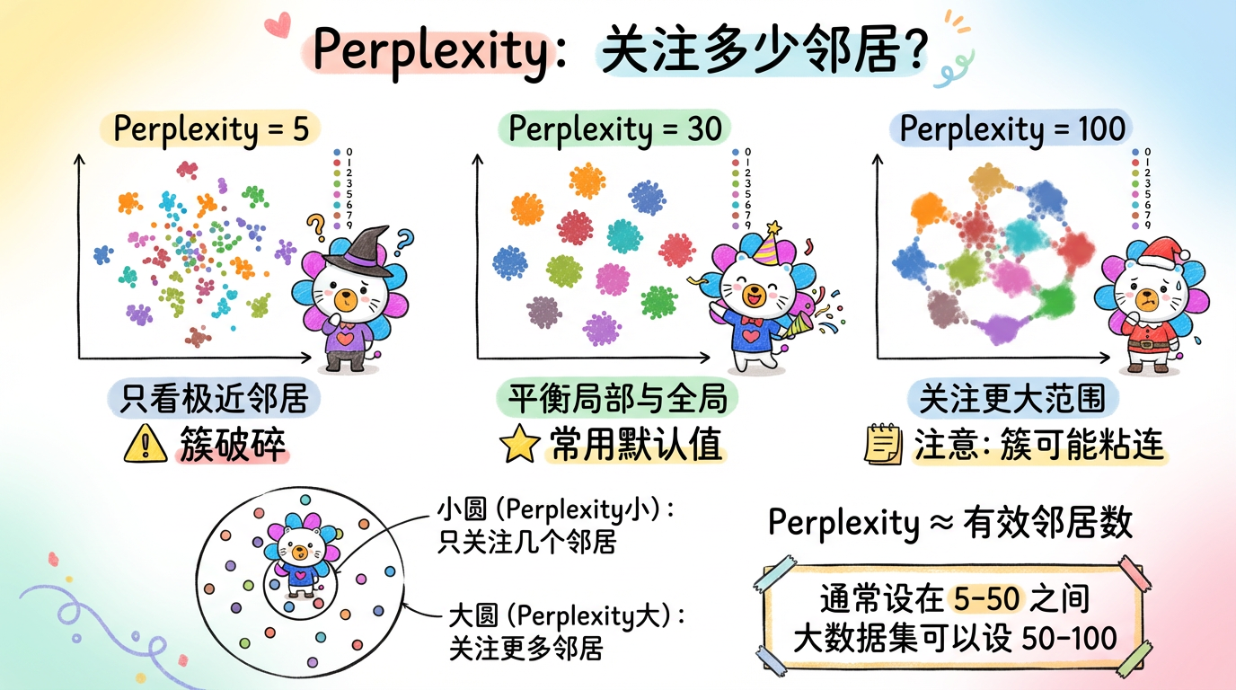 Perplexity 参数效果对比