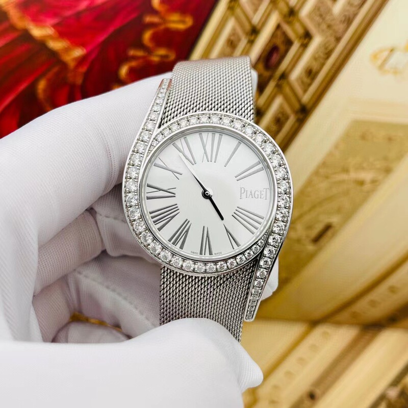 60% off Instant Purchase】98% New 32mm Piaget 18K White Gold Original Diamond G0A41212 Quartz Women's Watch Truly Cool Luxury Item