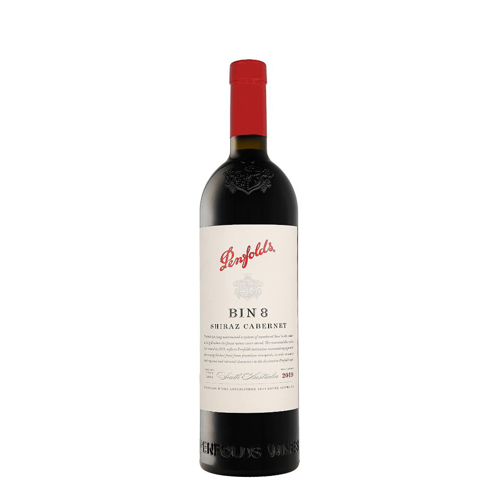 Penfolds/奔富Bin8 750ml干红葡萄酒澳大利亚进口红酒