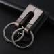 German Craftsmanship Belt Keychain Classic Men's Anti-Loss High-End Exquisite Premium Feel Bag Hanging Double Loop Car Keychain