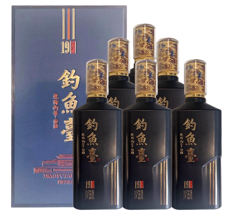 2021年钓鱼台19号酒53度酱香型白酒500ml*6瓶整箱装评价- 淘宝网