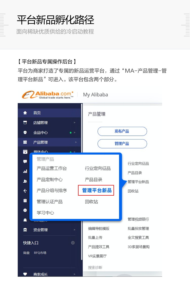 阿里巴巴国际站，商品发布指南2.0