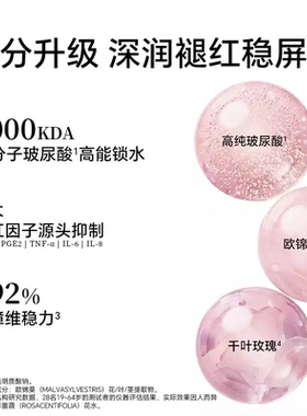 兰蔻全新大粉水新清滢柔肤水白管防晒清爽版菁纯丝绒雾面唇膏 196