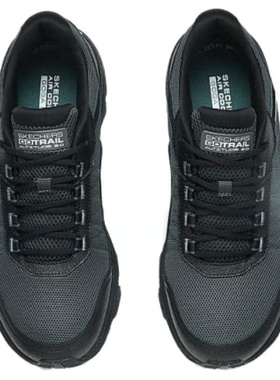 Skechers斯凯奇 MEN'S GO 舒适时尚耐磨 低帮跑步鞋 男款 黑灰色