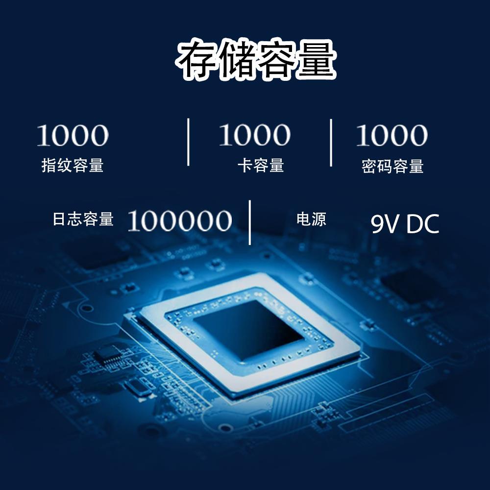 Eseye EY-360T foreign trade factory direct sales English multi-language fingerprint password card attendance punch machine