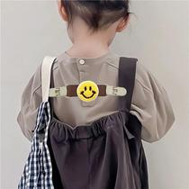 可调节INS韩系儿童背带绳背带裤防掉肩宝宝吊带肩带背带夹子弹力i