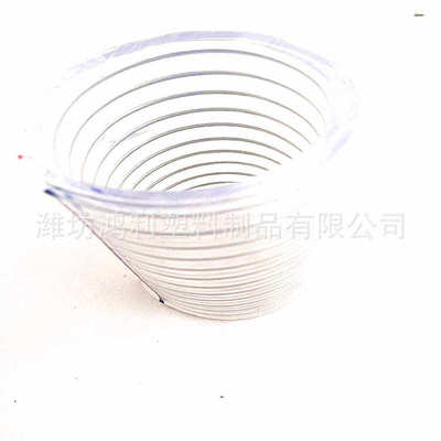 [生产大型号大口径PVC钢丝增强软管 pvc钢丝软管 透明  排污用]