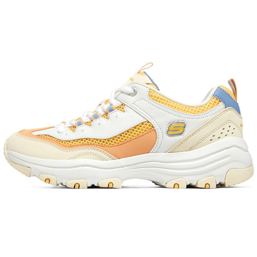 Skechers斯凯奇女子D'LITES 1.0简版网面款时尚绑带运动鞋