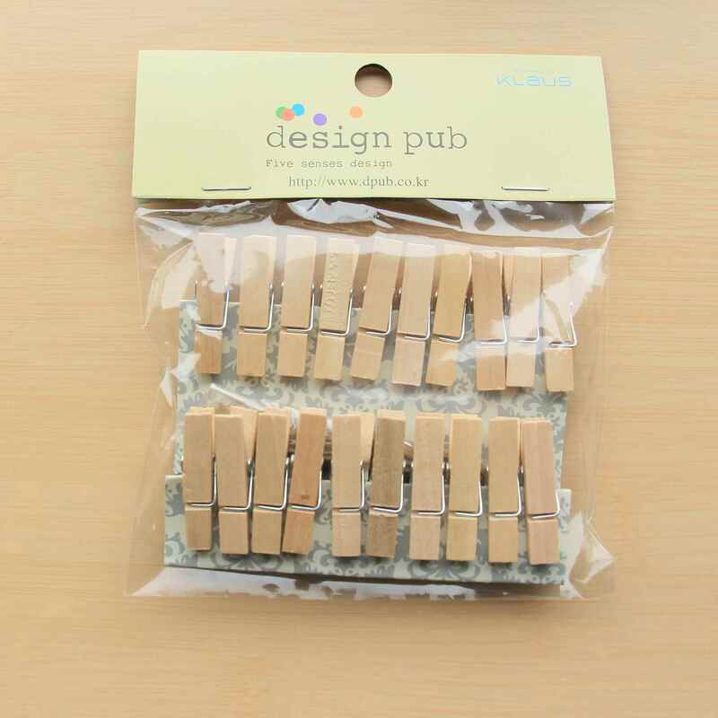 Wooden Clips for Photos, Photo Wall Decoration, Cute Wooden Mini Hangers for Kindergarten, Small Stationery Clips
