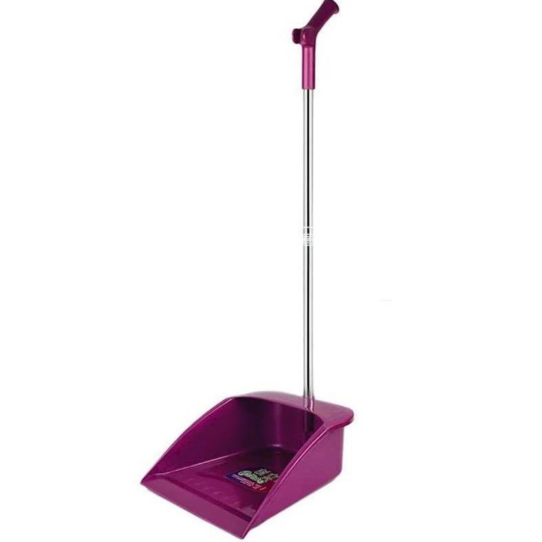 Dustpan and Dustpan Set, Single Dustpan Set, Stainless Steel Dustpan and Broom Set, Dustpan and Trash Can Set