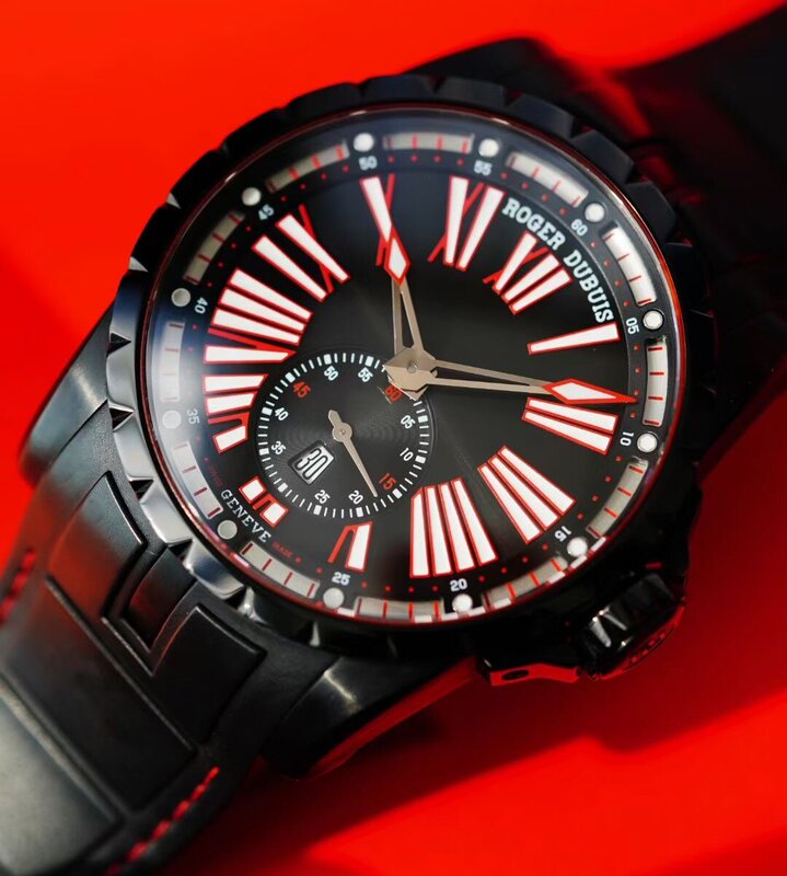 List Price 14W [98% New] Roger Dubuis King Series Rddbex0567 Automatic Mechanical Men's Watch 45mm