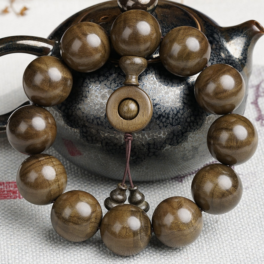 Picking up leaks (water ripples) Jinsi Nan gloomy wood leaflet zhennan 20mm beads bracelet a8