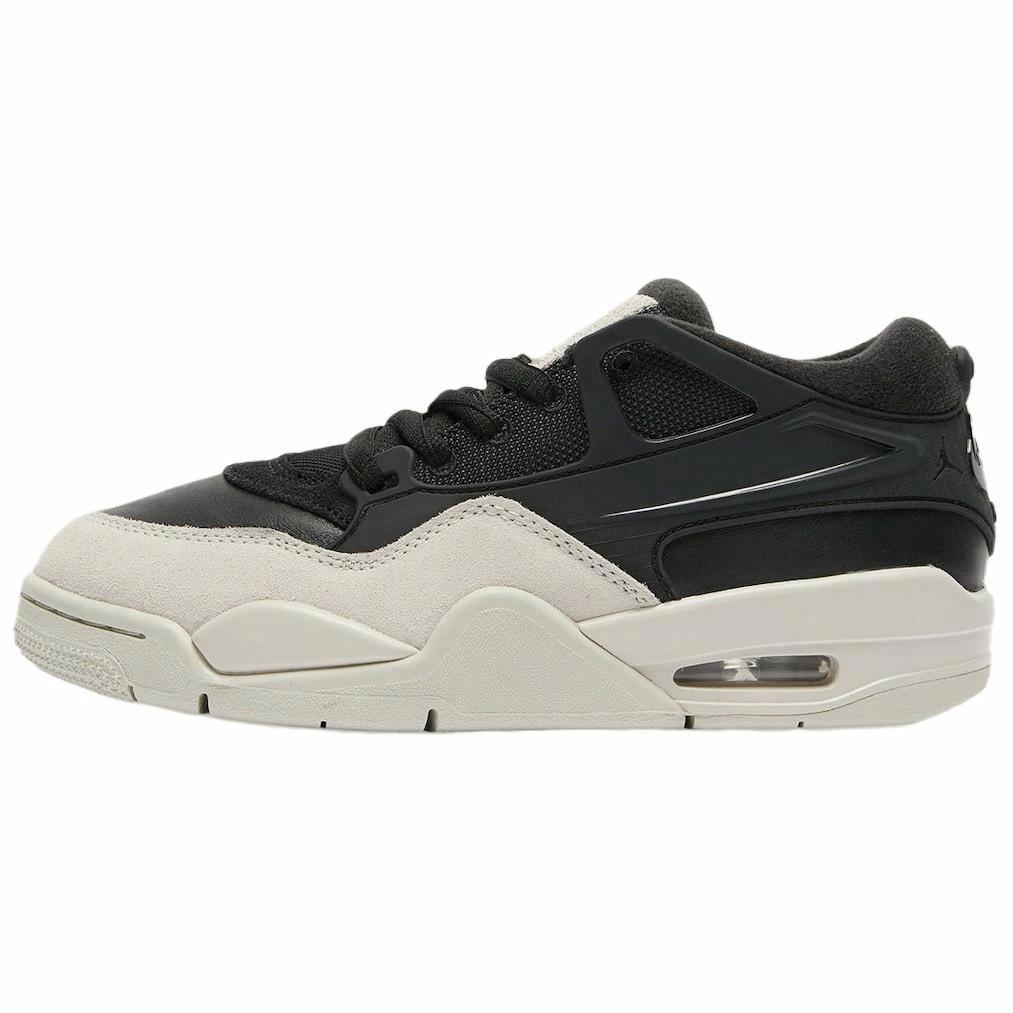 Jordan Air Jordan 4 RM 低帮 复古篮球鞋 男款 黑米