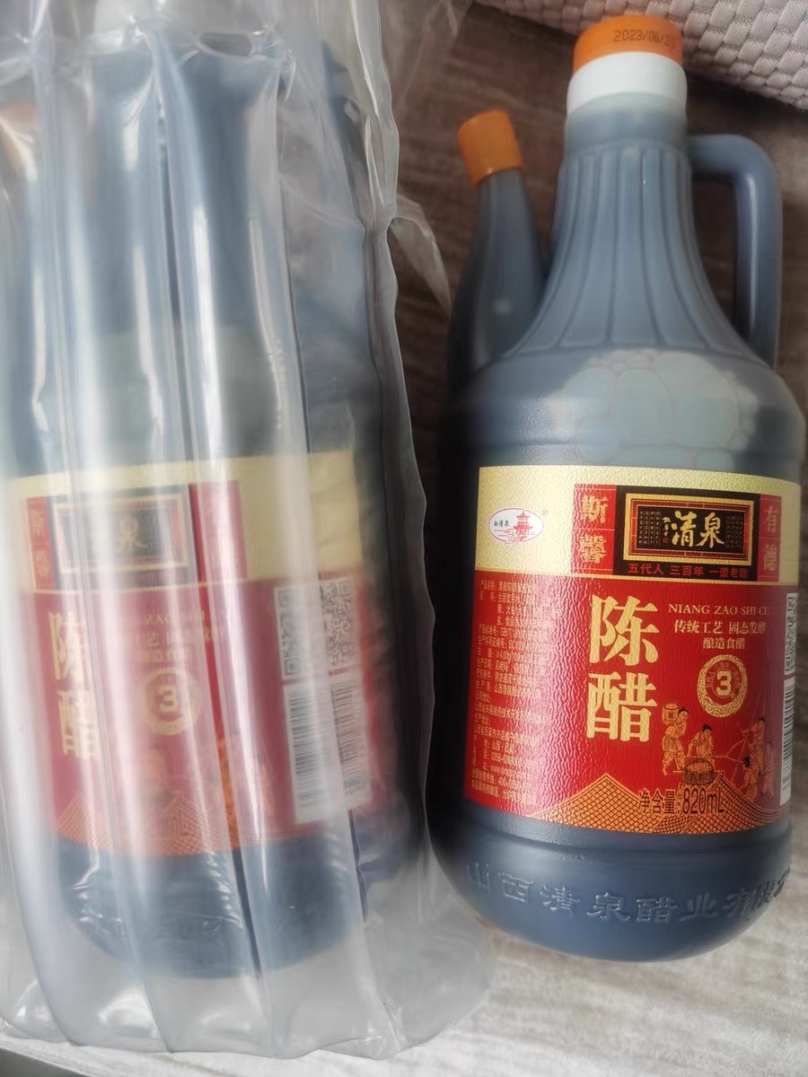 手工纯粮酿造山西清泉陈醋2壶*820ml使用心得