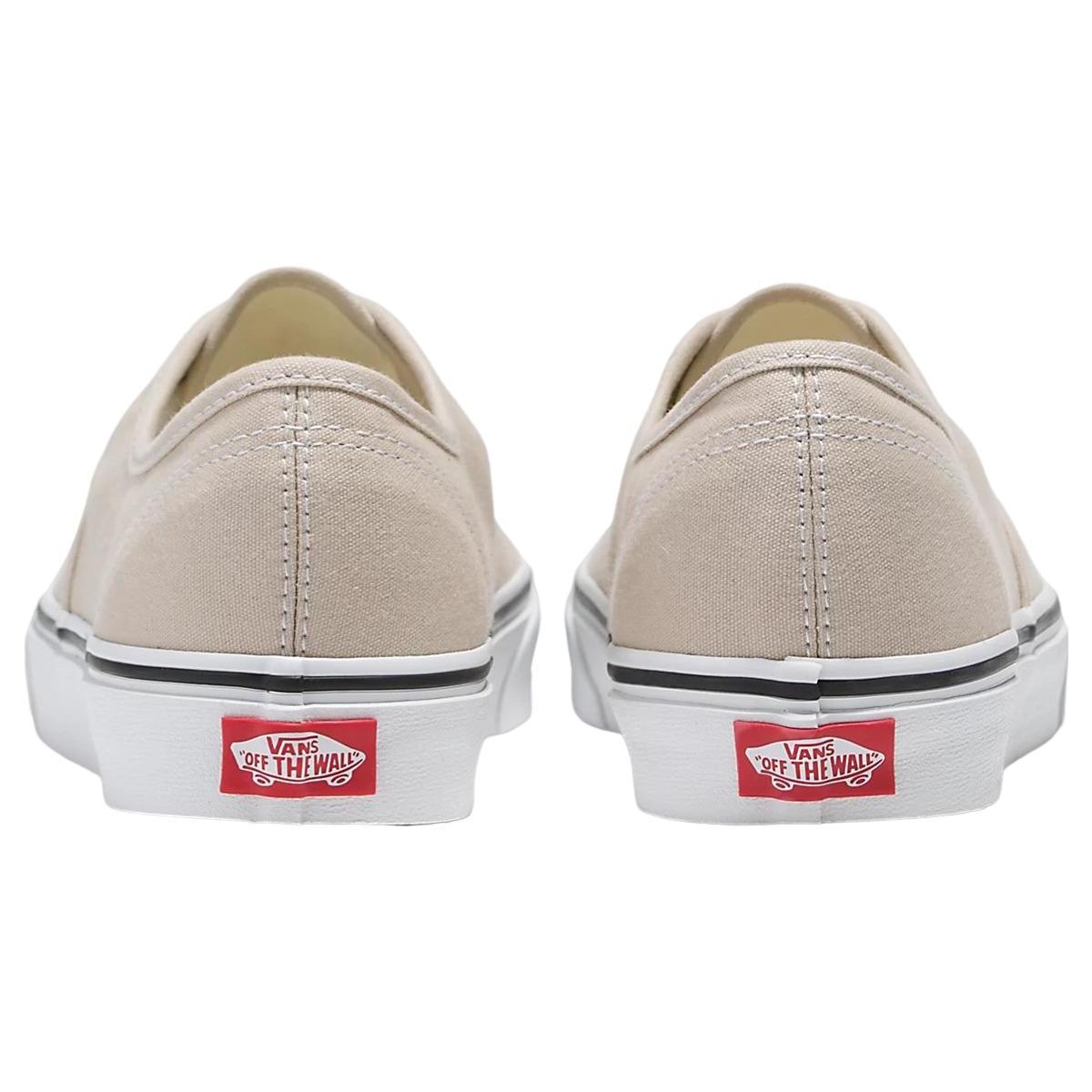 Vans Authentic 百搭舒适潮流 低帮 板鞋 男女同款 米白 - 图3