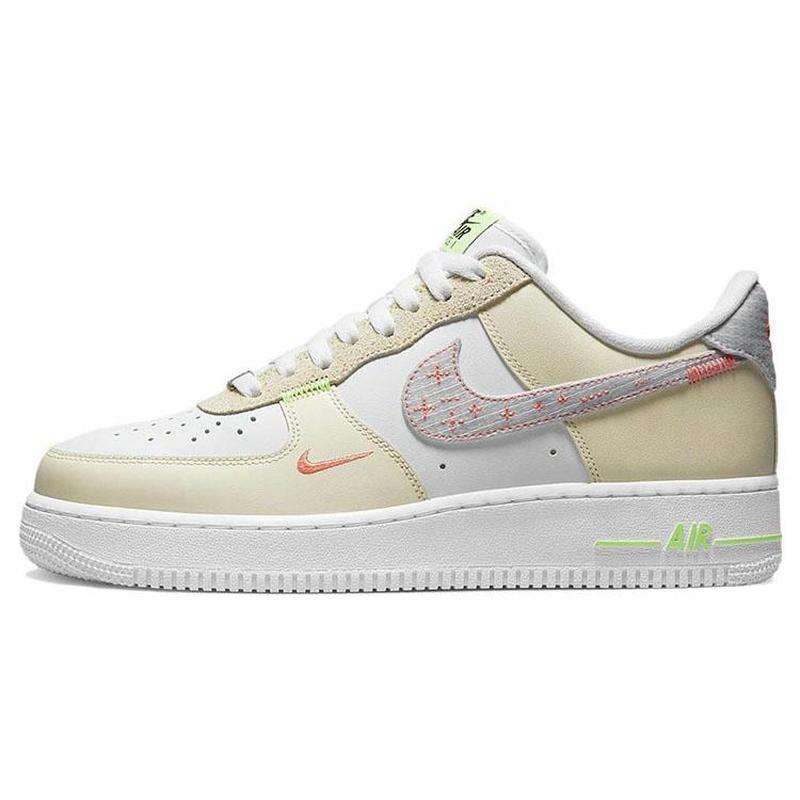 Nike Air Force 1 低帮 板鞋 男女同款 白棕