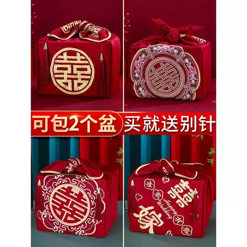 Свадебный брак Barepi, пара женщин, свадебные гипеуты, обернутая ткань невеста красные конверты, красные конверты, большие свадебные принадлежности