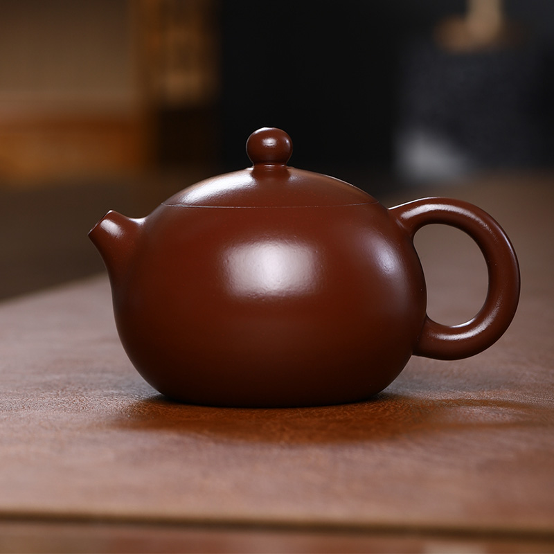 Lixing Virtuoso to help Gu Danning Xisch 200cc Yixing Purple Sand Pot Teapot Small Capacity Kongfu Tea Double 11-Taobao