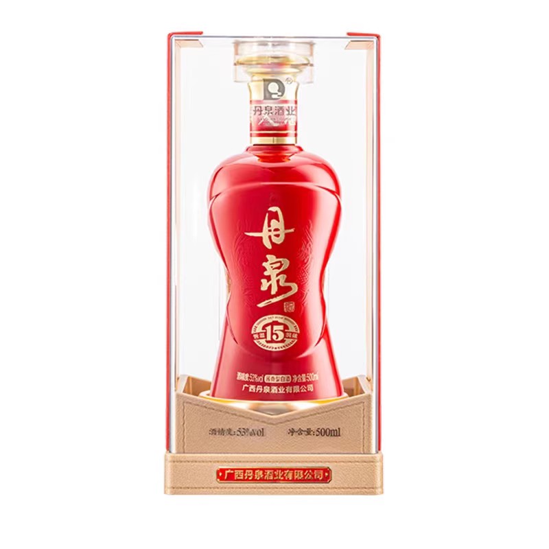 广西丹泉酒洞藏30年酱香型53度纯粮酿造白酒500ml瓶礼盒装