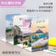 Creative University Bookstore Enrollment L-shaped Metal Books rely on student desktop telescopic storage bookshelf wholesale