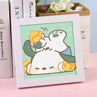 Фоторамка, холст, 18×18см, 15×15см