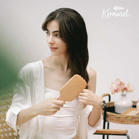 KRRAMEL气垫梳大号梳子头皮蓬松气囊护发按摩头皮美发梳顺发梳女