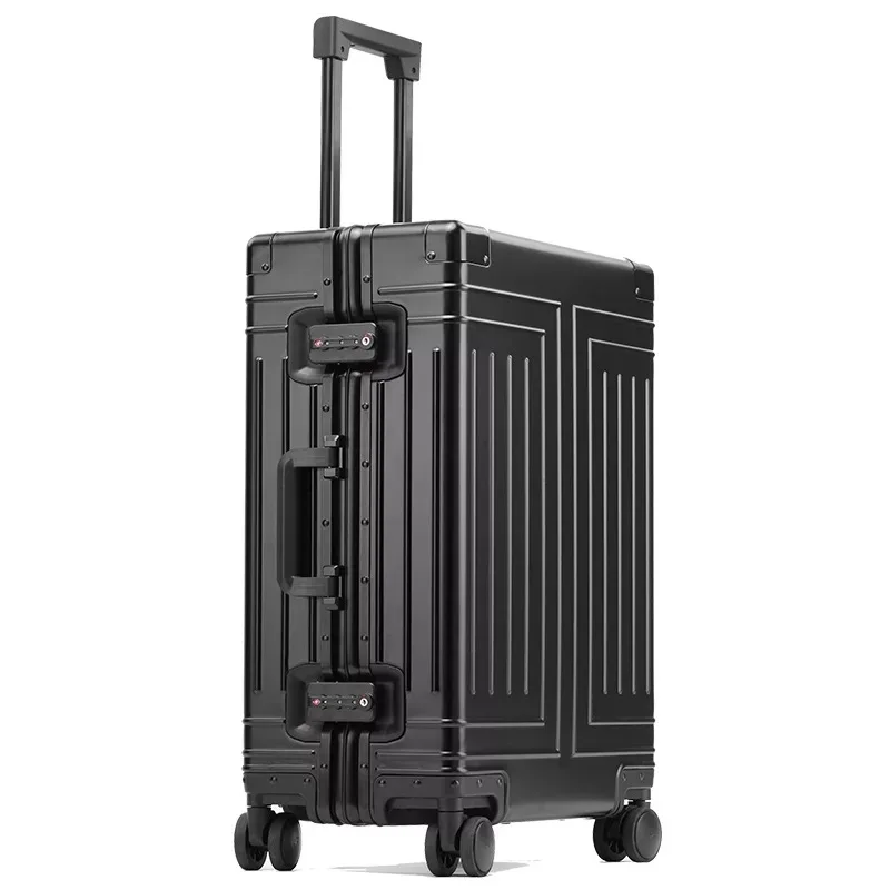 100% aluminum alloy luggage