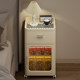 Bedroom bedside table thickened drawer storage cabinet household living room cabinet multi-layer joint storage cabinet integrated