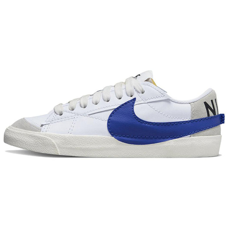 Nike Blazer '77 Jumbo 低帮 板鞋 男款 白蓝