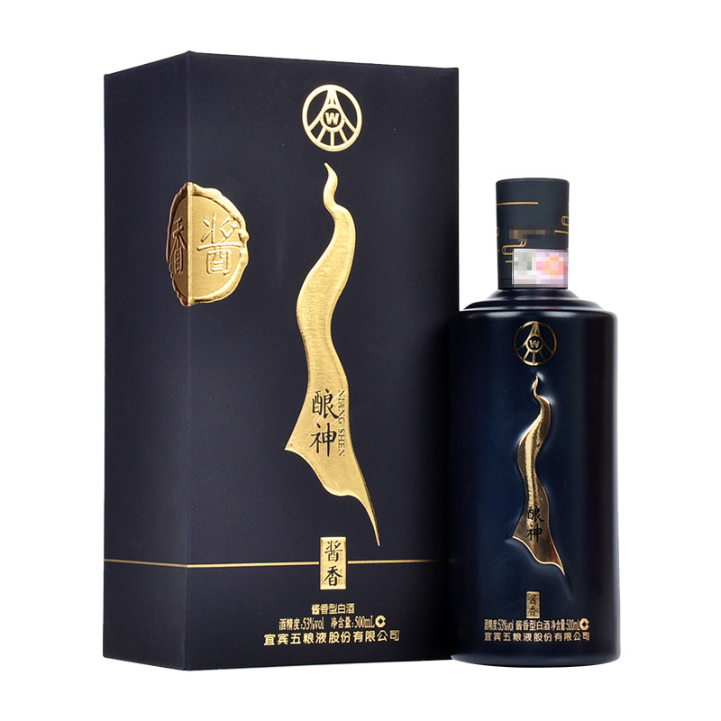 整箱六瓶特惠清仓五粮液酿神酱香型白酒500ml*6瓶整箱装保真评价- 淘宝网