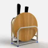 304 Крышка из нержавеющей стали Дом Отдельный кухня Отдельная подставка -Шкафы Геритта Гертта Берльер