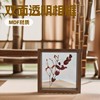 Wooden DIY Handmade Double-Sided Transparent Square Photo Frame Calligraphy Display Frame Specimen Frame Pull-Out Picture Frame Wholesale
