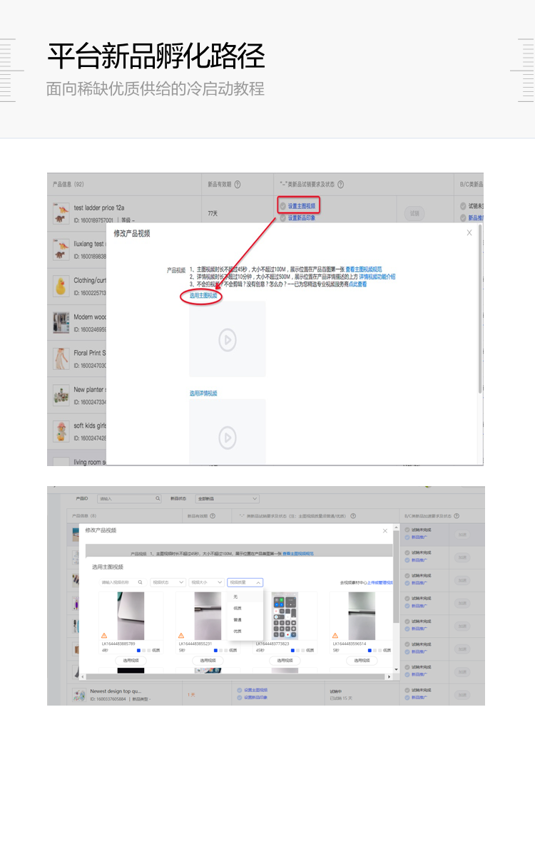 阿里巴巴国际站，商品发布指南2.0