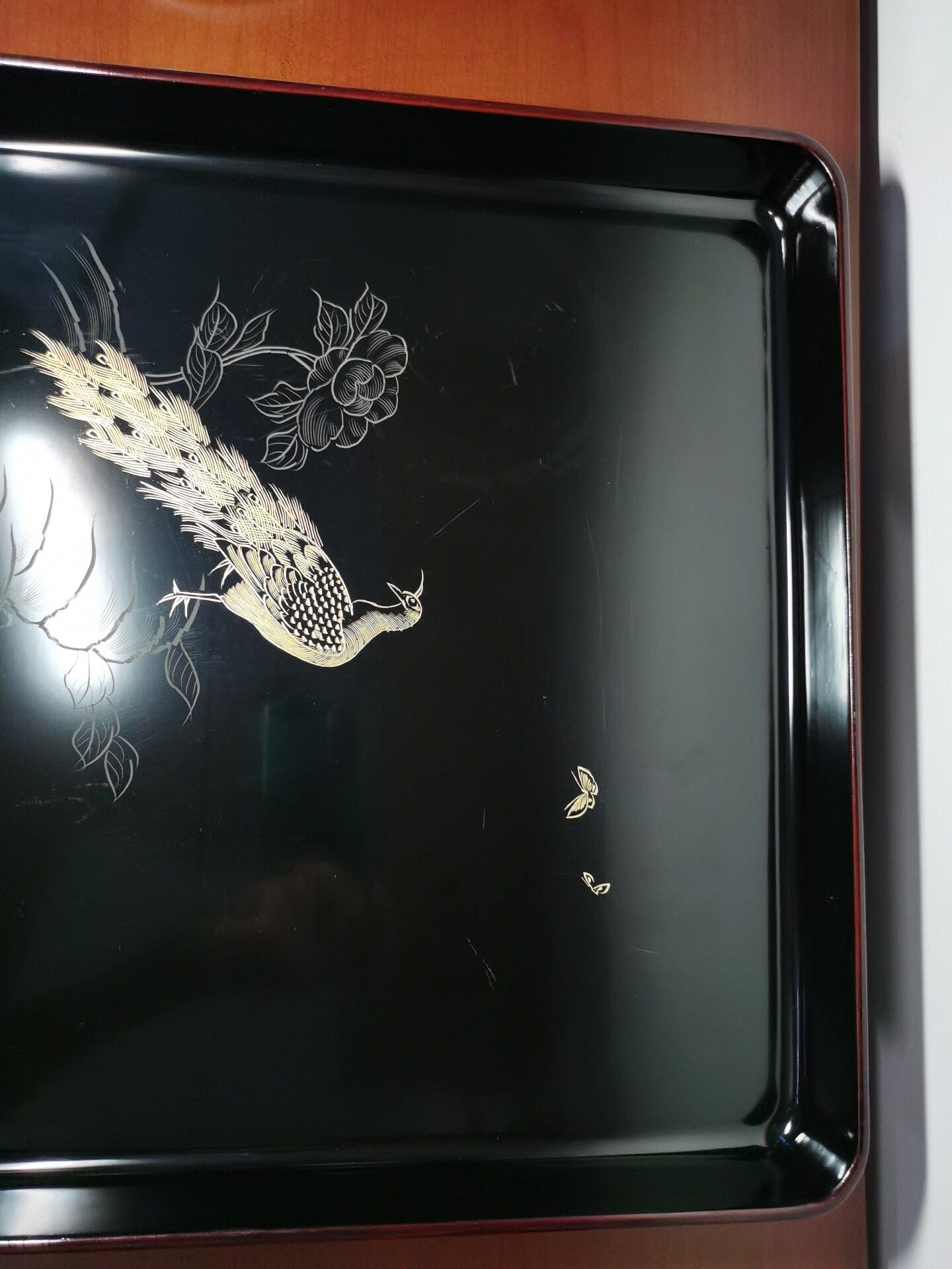 正規 A559 輪島塗 真台子組み立て式 漆塗り 茶棚 棚物 木箱入 茶道具