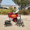 Small self-propelled rotary tiller, multifunctional diesel four-wheel drive tiller, hand-held tiller, reasonable price