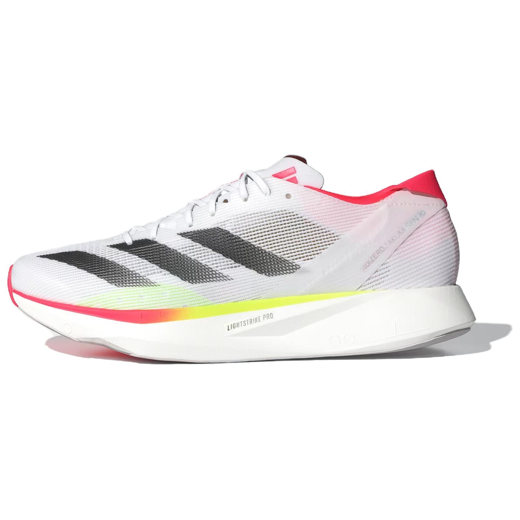 adidas Adizero Takumi Sen 10 舒适耐磨 低帮跑步鞋 男款