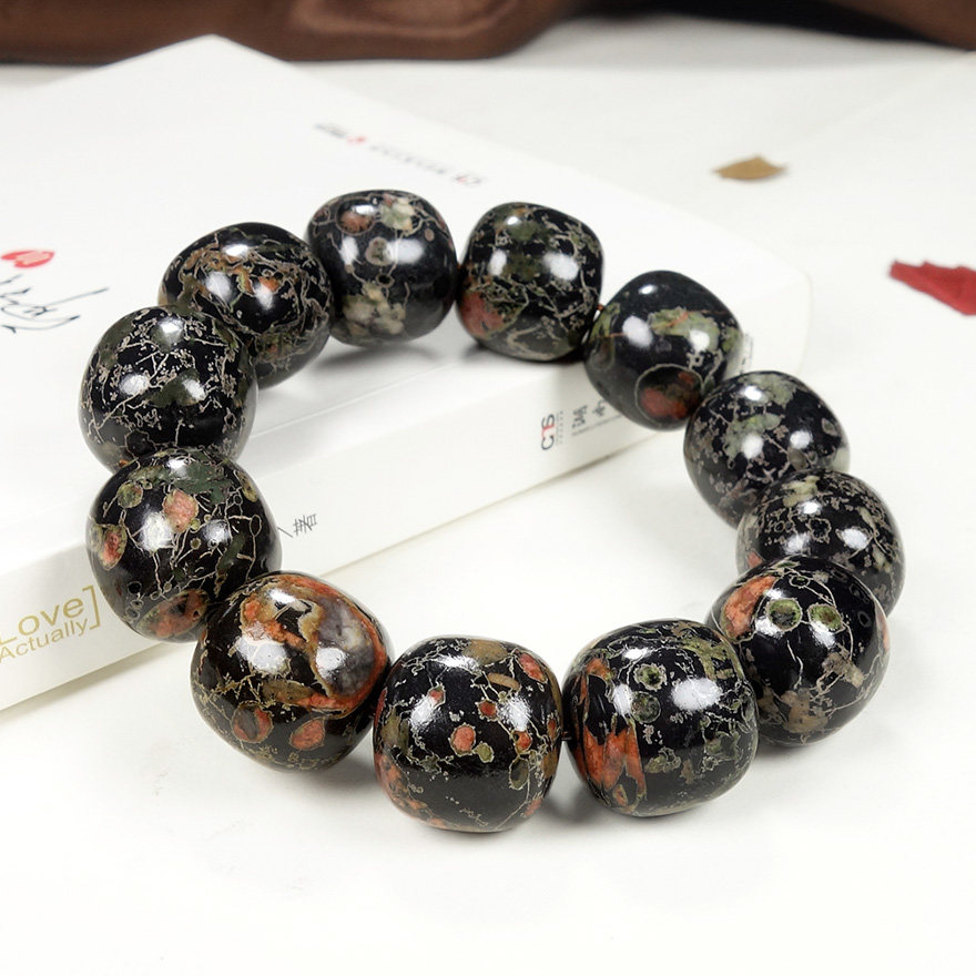 K (financial rolling) Mayflower jade single lap handstring random shipping HK4457-Taobao