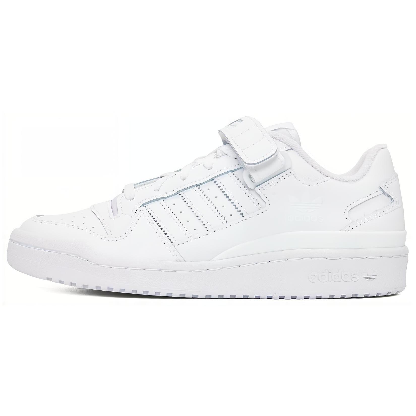 adidas originals FORUM Low 低帮 板鞋 男女同款 白色